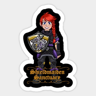 Shieldmaiden Avatar Sticker